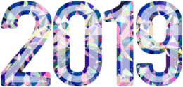 numbers & 2019 free transparent png image.