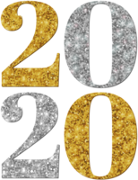 numbers & 2020 free transparent png image.