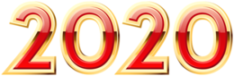 numbers & 2020 free transparent png image.