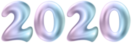 numbers & 2020 free transparent png image.