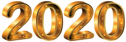 numbers & 2020 free transparent png image.