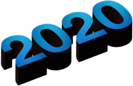 numbers & 2020 free transparent png image.