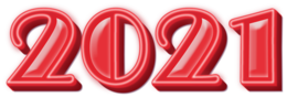 numbers & 2021 free transparent png image.