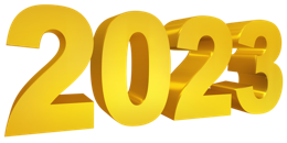 numbers & 2023 free transparent png image.