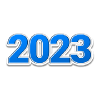 numbers & 2023 free transparent png image.