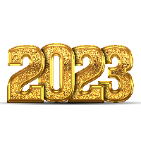 numbers & 2023 free transparent png image.