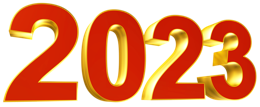 numbers & 2023 free transparent png image.