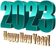 numbers & 2023 free transparent png image.