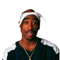 celebrities & 2Pac free transparent png image.