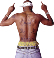 celebrities & 2pac free transparent png image.