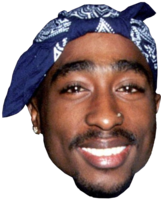 celebrities & 2pac free transparent png image.