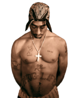 celebrities & 2Pac free transparent png image.