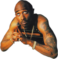 celebrities & 2Pac free transparent png image.