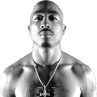 celebrities & 2pac free transparent png image.