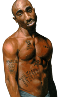 celebrities & 2Pac free transparent png image.