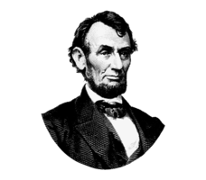 celebrities & Abraham Lincoln free transparent png image.