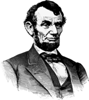 celebrities & Abraham Lincoln free transparent png image.