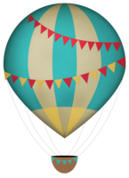 transport & Air balloon free transparent png image.