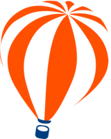 transport & Air balloon free transparent png image.