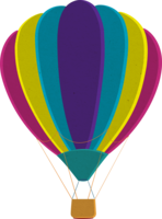 transport & Air balloon free transparent png image.