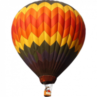 transport & Air balloon free transparent png image.