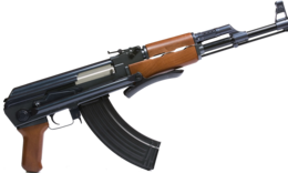 weapons & AK 47 free transparent png image.