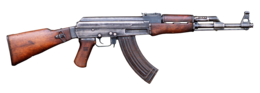 weapons & AK 47 free transparent png image.