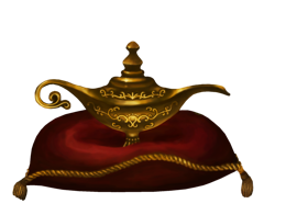 fantasy&Aladdin lamp png image.