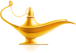fantasy & Aladdin lamp free transparent png image.