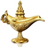 fantasy & Aladdin lamp free transparent png image.