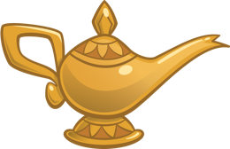 fantasy & Aladdin lamp free transparent png image.