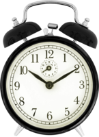 objects & alarm clock free transparent png image.