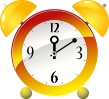 objects & alarm clock free transparent png image.