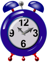 objects & alarm clock free transparent png image.