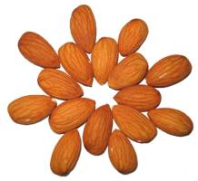 fruits & almond free transparent png image.