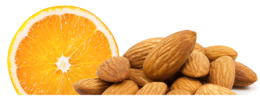 fruits & almond free transparent png image.