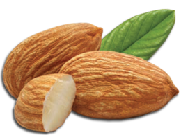 fruits & almond free transparent png image.