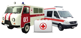 cars & Ambulance free transparent png image.