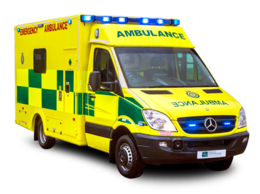 cars & Ambulance free transparent png image.