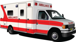 cars & Ambulance free transparent png image.