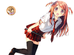 fantasy & Anime girl free transparent png image.