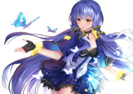 fantasy & anime girl free transparent png image.