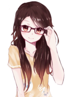 fantasy & anime girl free transparent png image.