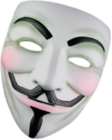 people & Anonymous mask free transparent png image.