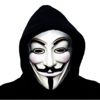 people & Anonymous mask free transparent png image.