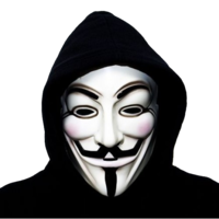 people & anonymous mask free transparent png image.