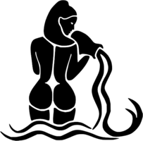 astrological signs & Aquarius free transparent png image.