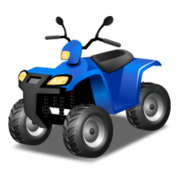 transport & ATV quad bike free transparent png image.