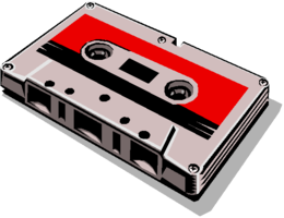 objects & audio cassette free transparent png image.