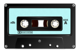 objects & Audio cassette free transparent png image.